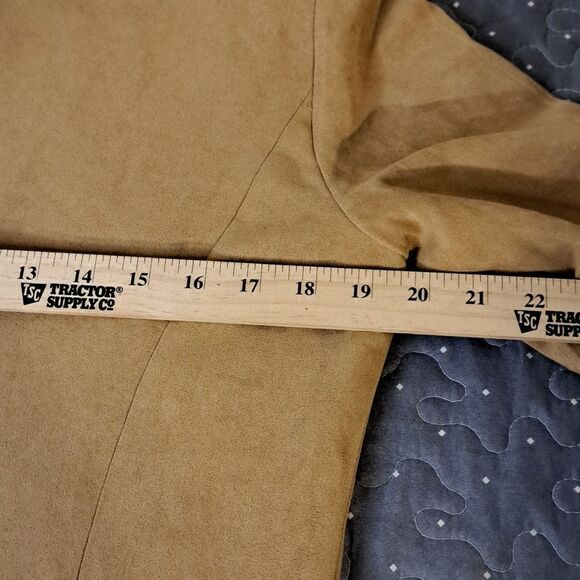 Positive Attitude Women's Tan Jacket size 12 - Picture 4 of 5